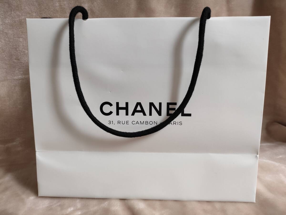 送料無料 CHANEL パリ本店限定 BOX 空箱 紙袋 ショッパー リボン