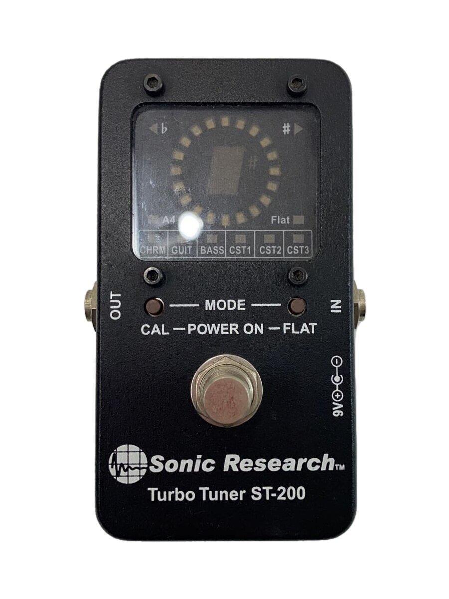 希少 Sonic Research ST-200 チューナー エフェクター 希少 Sonic