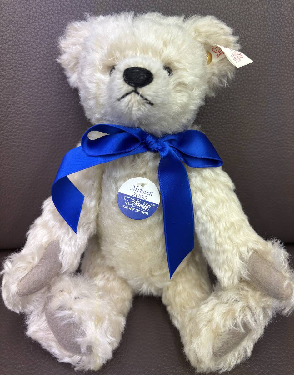 シュタイフ 日本限定 マイセン・テディ2000 シュタイフ 日本限定