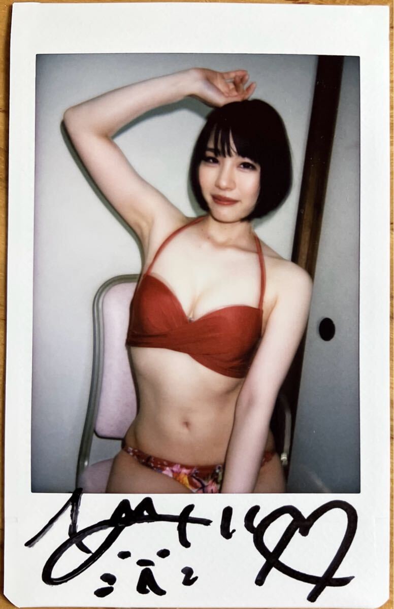 鈴村あいり DVD 購入特典 直筆サイン入り チェキ③ プレステージ 同梱