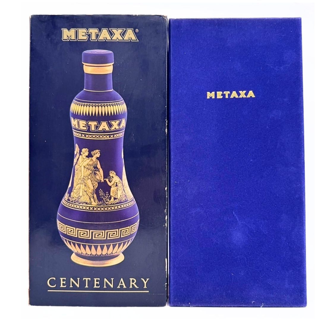 メタクサ METAXA 未開栓 陶器 稀少 メタクサ社のブランデー40°700ml古