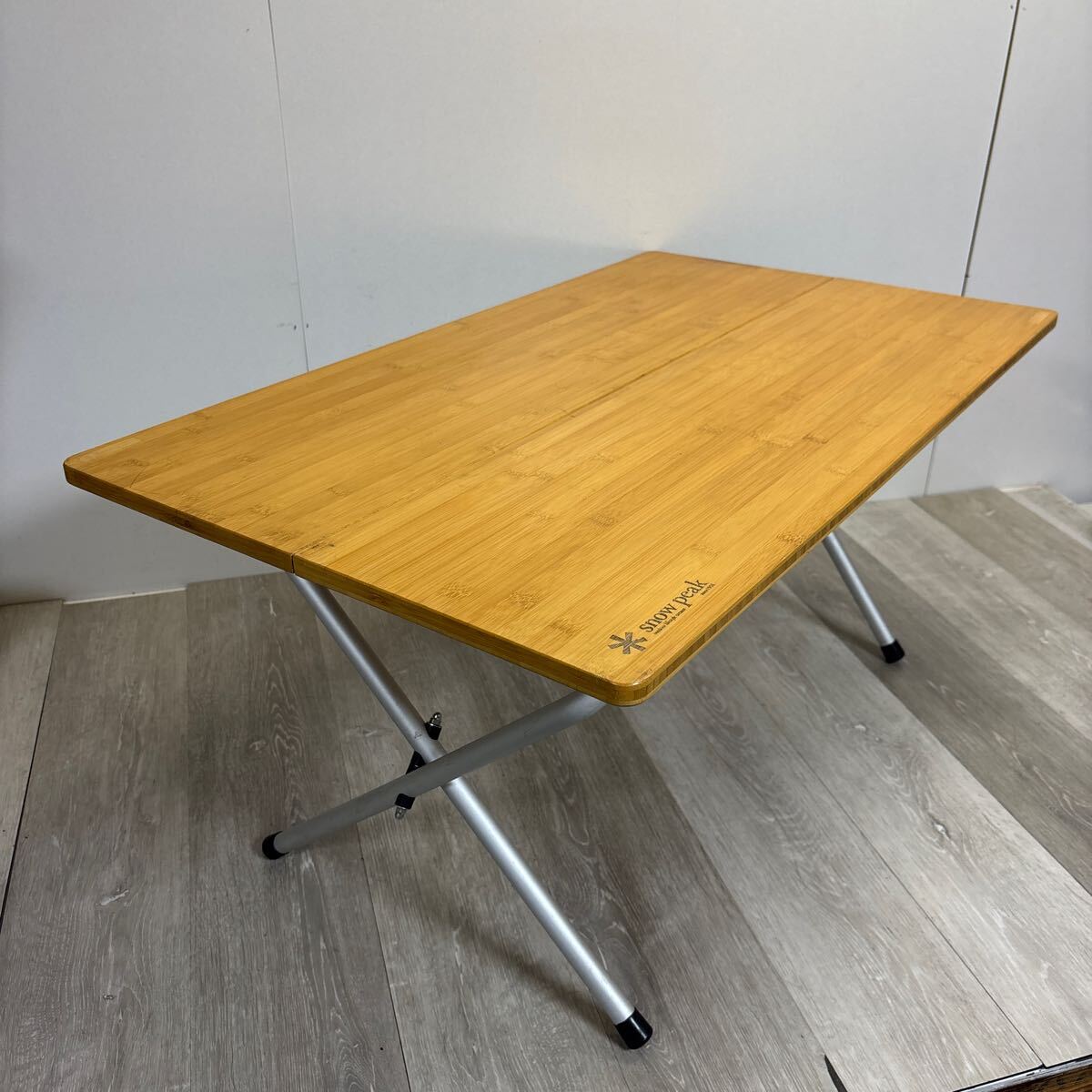 スノーピーク ワンアクションローテーブル竹 LV-100TR 最