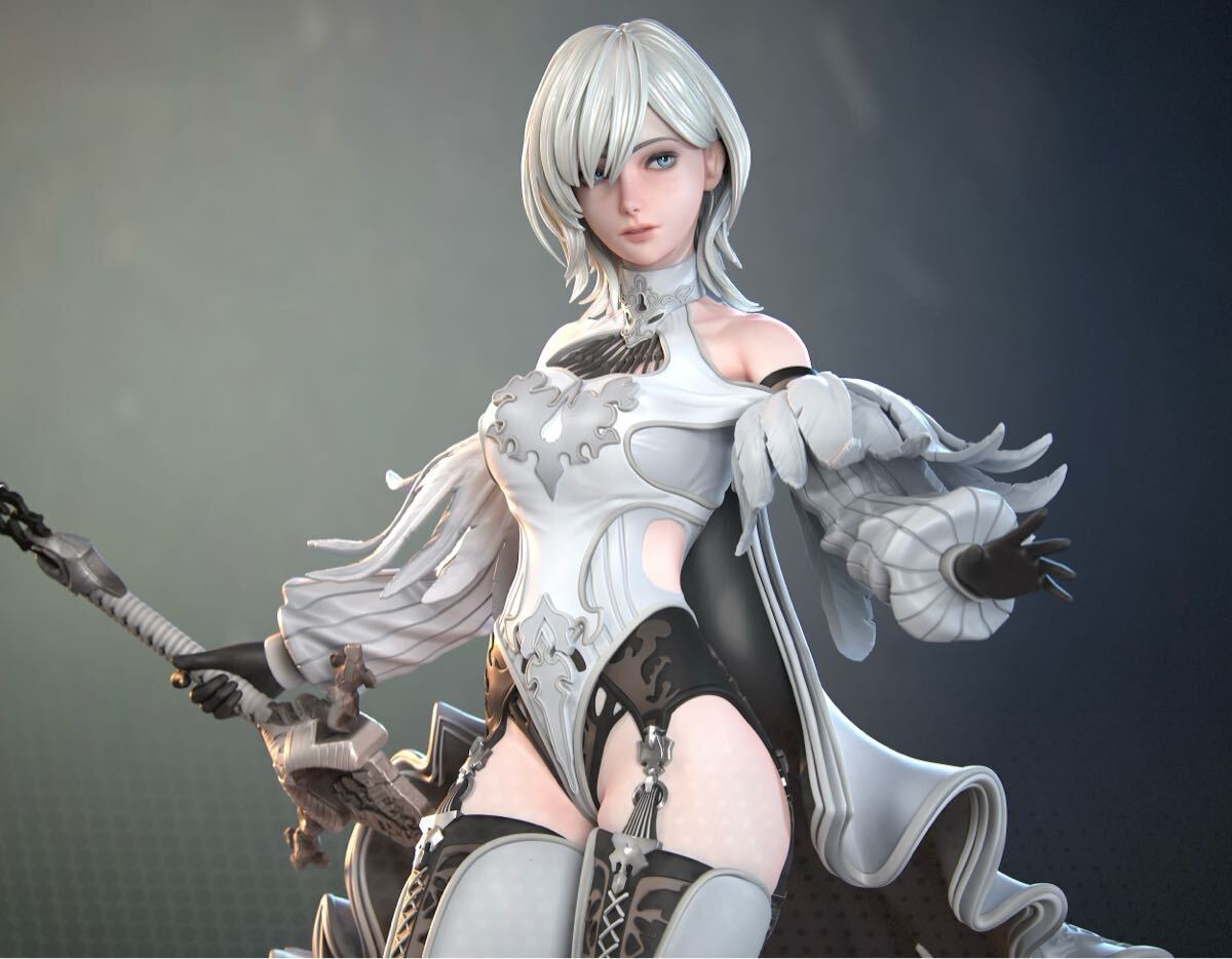 ガレージキット 1/10 未塗装 未組立 フィギュア SF メカ天使