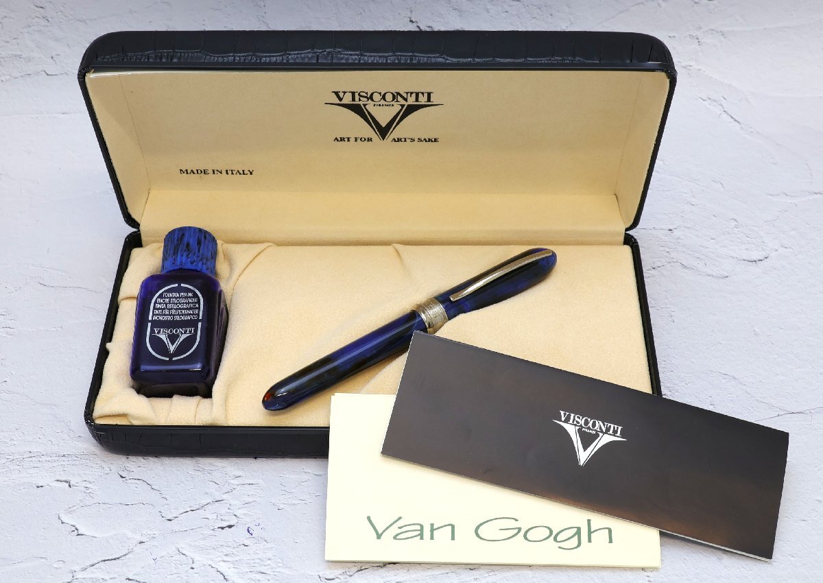 限定 VISCONTI ビスコンティ 万年筆 ヴァンゴッホ 14K 585 M 【公式通販】