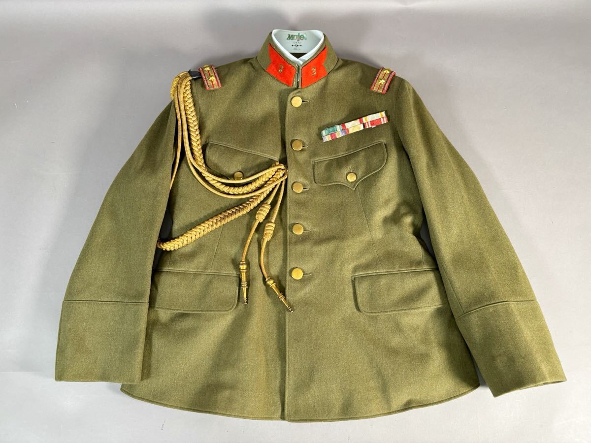 旧日本帝国陸軍 軍服上下 軍医中尉襟章 旧日本帝国陸軍 軍服上下 軍医