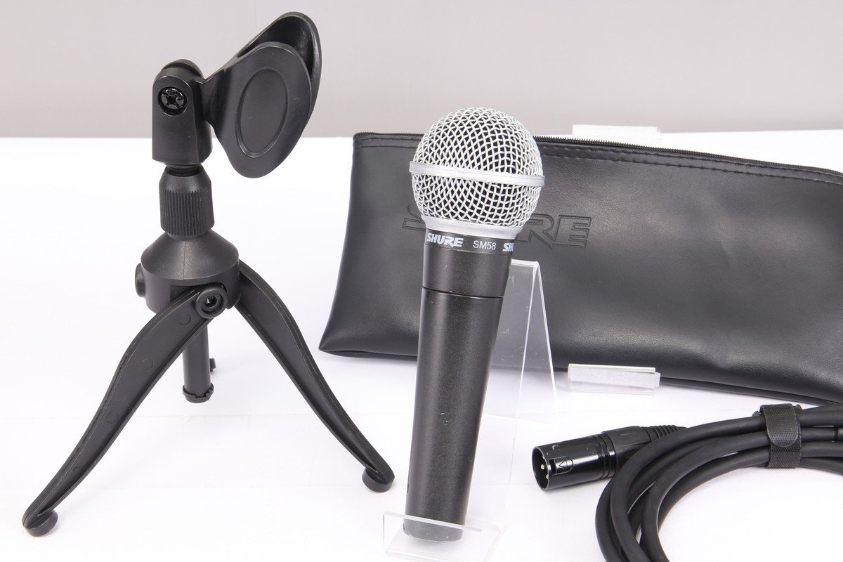 SHURE SM58 マイクコード付き SHURE SM58 ダイナミックマイク マイク