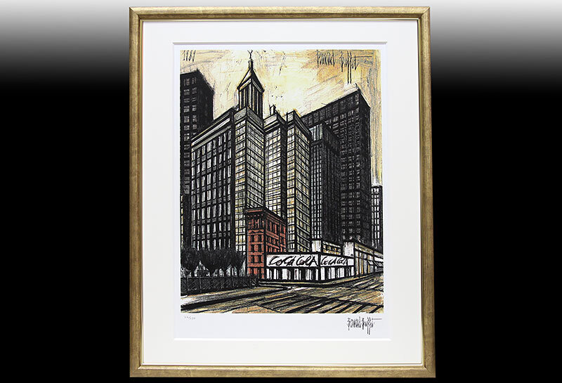 か*め様 ベルナールビュッフェ ベルナール・ビュッフェ「Church Street