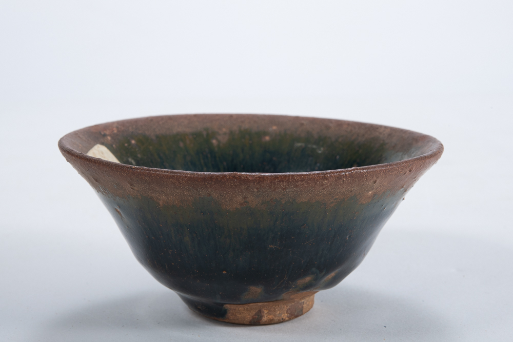 宋時代 油滴天目茶碗 建窯茶盞 唐物 古賞物茶道具 茶杯 盃 煎茶碗(A-89