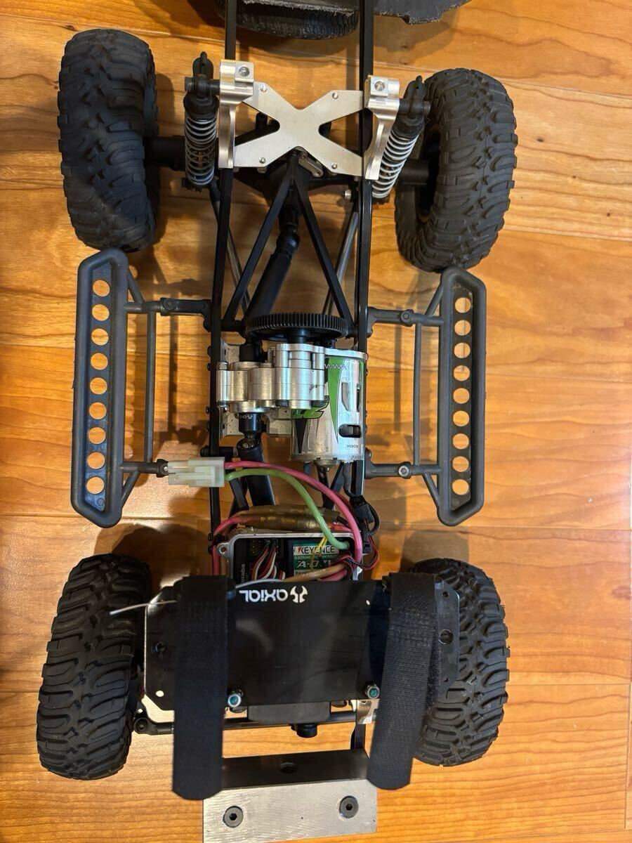 けんです。プロポ受信機なし Axial AX10 スコーピオン けんです
