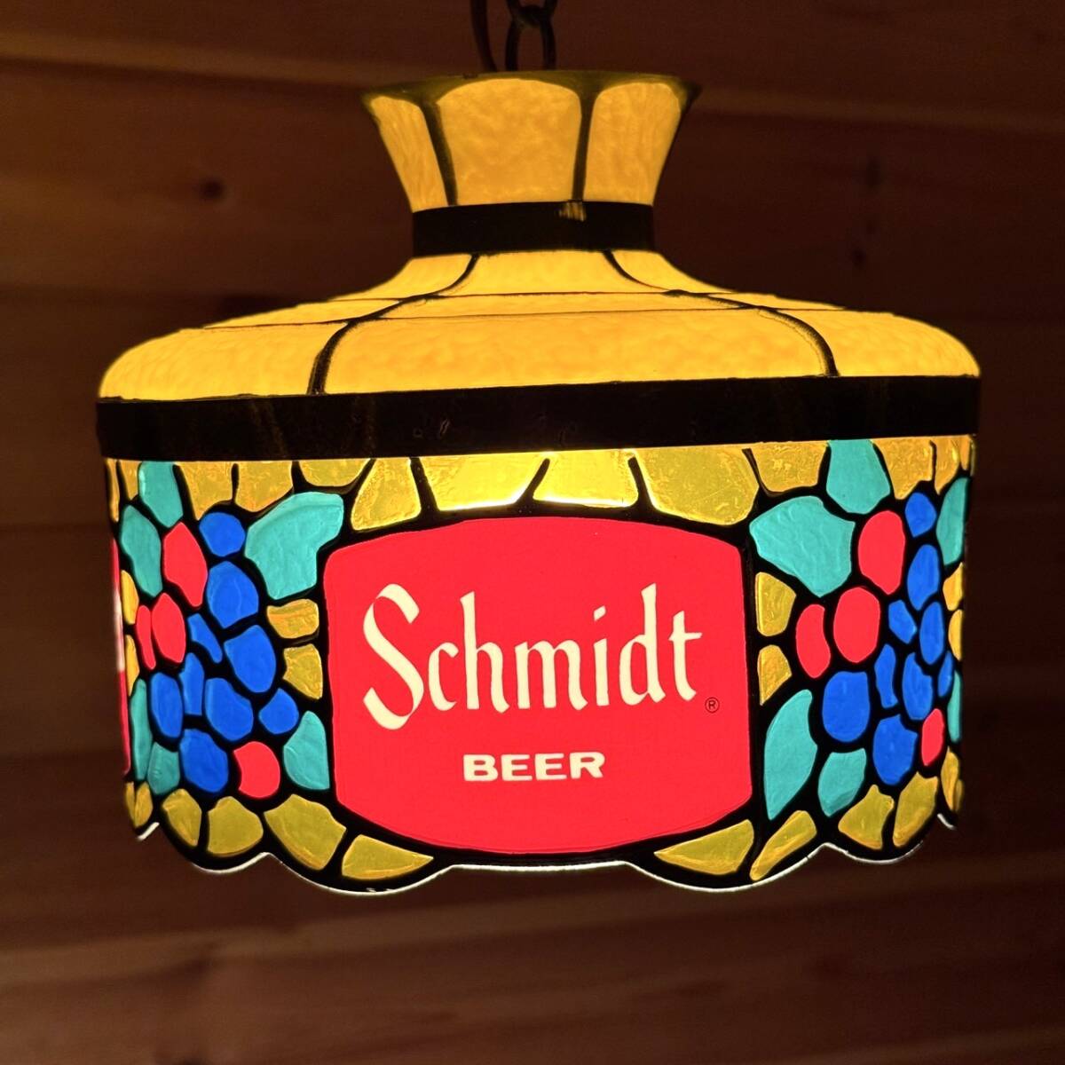 Schmidt BEER ライトサイン ビンテージ PUB バー ランプ ライト アメリカン