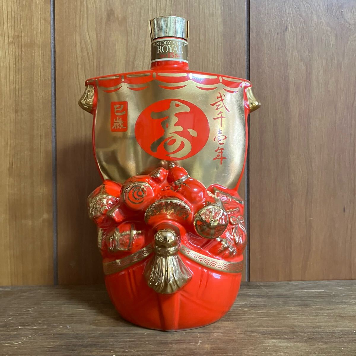 SUNTORYウィスキー 12年 干支ボトル いのしし600ml 43% 未開栓