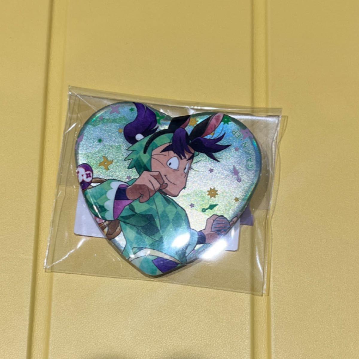 忍たま乱太郎 潮江文次郎 缶バッジ ナンジャタウン 忍たま乱太郎