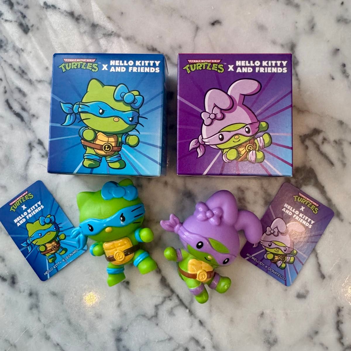 新品未使用 アメリカ限定 サンリオ タートルズ フィギュア 12種 セット