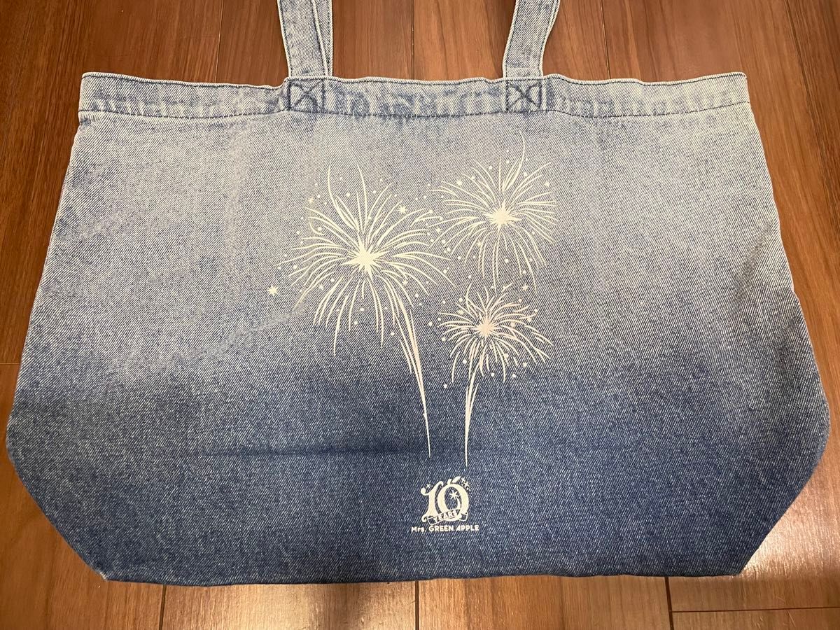 ミセスグリーンアップル フィヨルド デニムバッグ トートバッグ FJORD