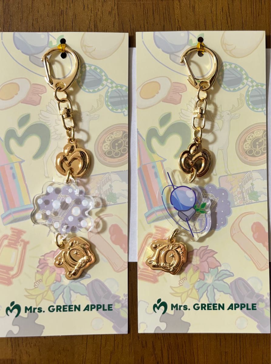 ミセスグリーンアップル ランダムチャームキーホルダー｜Yahoo!フリマ