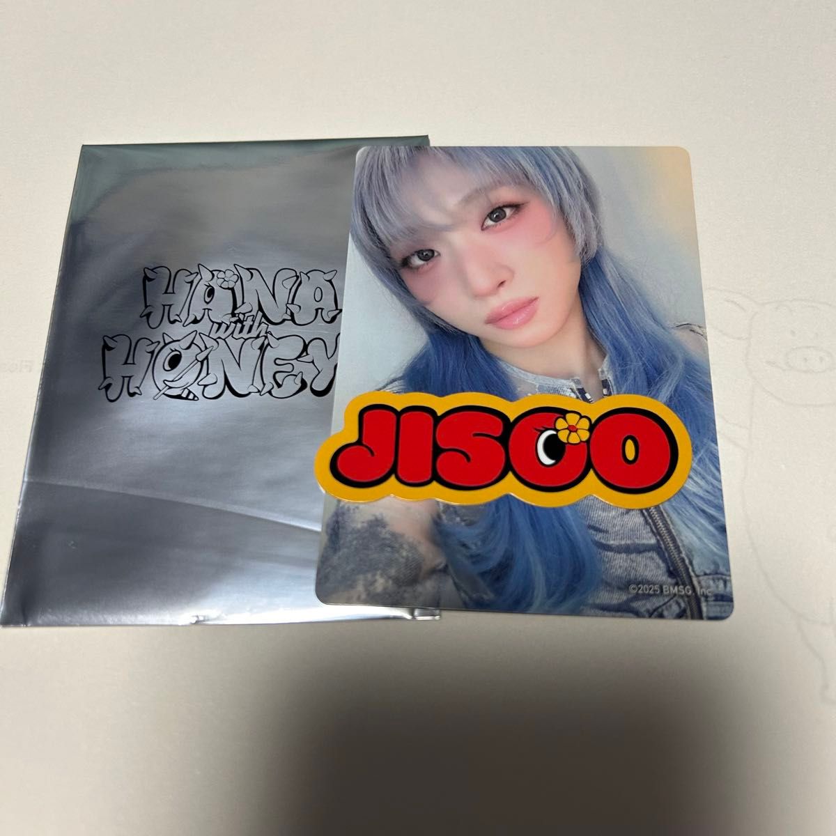 HANA ファンミ トレカ JISOO HANA with HONEYs ランダムフォトカード