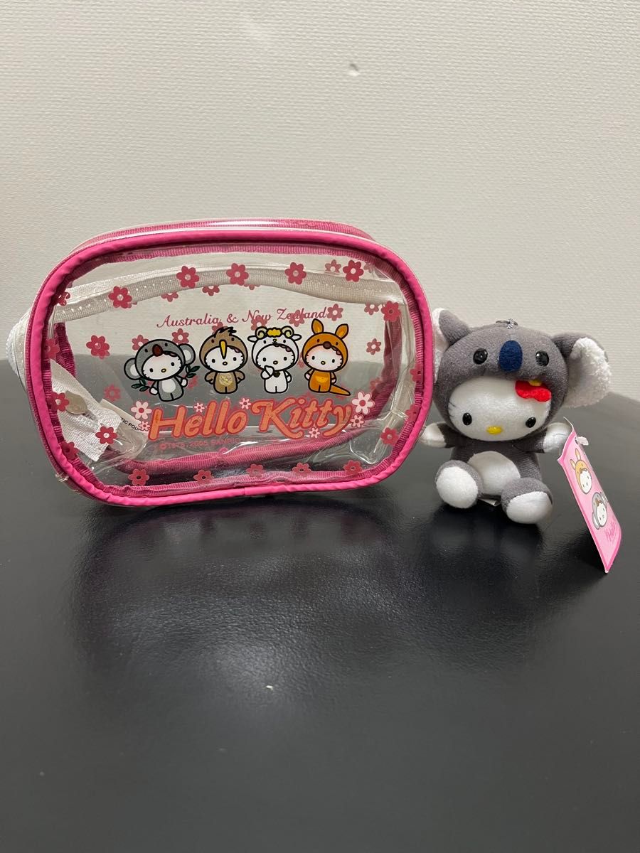 ハローキティ オーストラリア限定 コアラ キーホルダー クリアポーチ