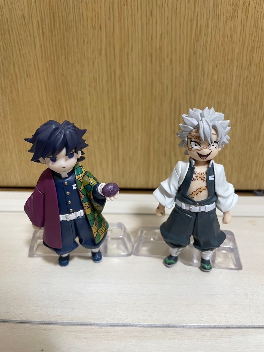 義勇の想像再現 不死川実弥 冨岡義勇 フィギュア 一番くじ 鬼滅