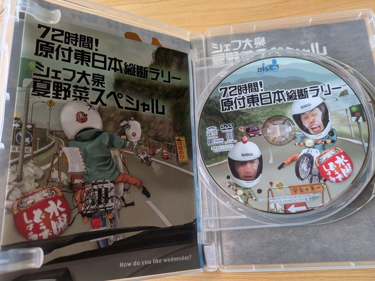 水曜どうでしょう 第16弾 72時間! 原付東日本縦断ラリー/シェフ大泉 夏