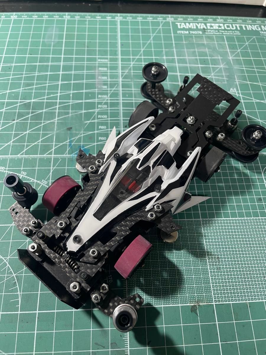 ミニ四駆 アバンテMk.IIIアズール MSフレキフルギミック レース優勝