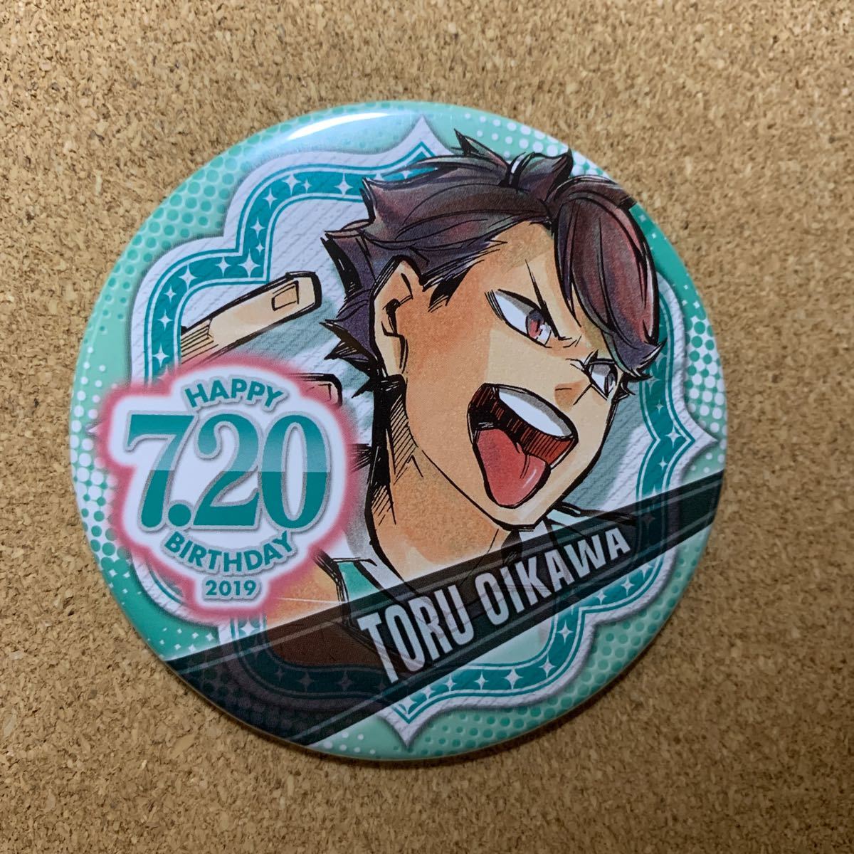 ハイキュー!! 百鬼夜行 ナンジャタウン 及川徹 和紙缶バッジ 50点