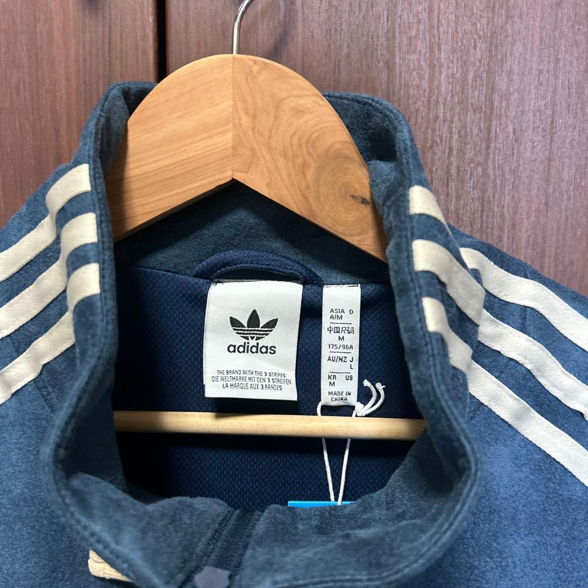 adidas アディダス 中国限定 巳年チャイナトラックジャケット ネイビー