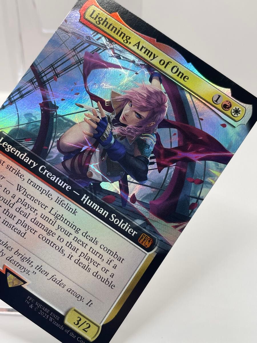 シーンドライブ、ライトニング 日本語版 foil Foil MTG FF シーン