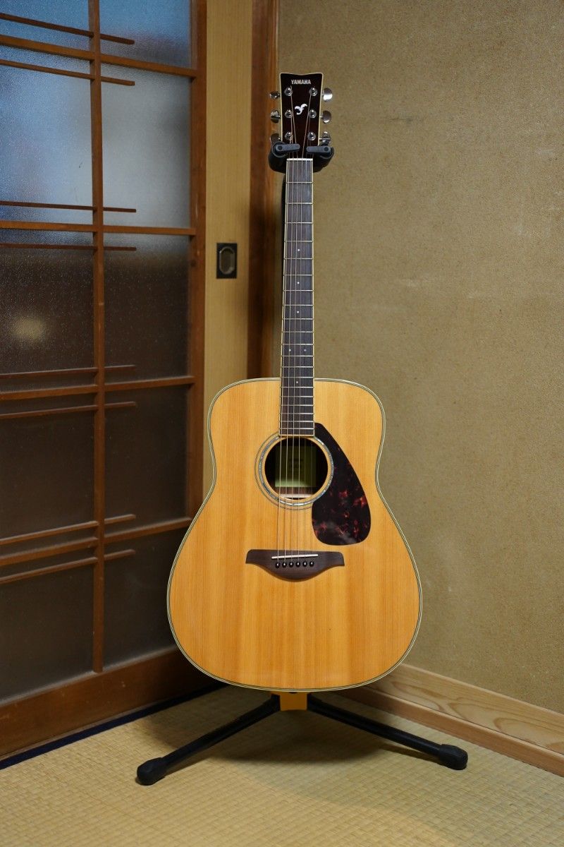 YAMAHA FG830 アコースティックギター / 純正ケース・新品弦付き