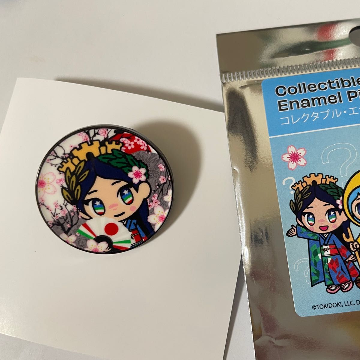 万博 イタリア バチカン ピンバッジ 100個限定 シリアルナンバーNo.57