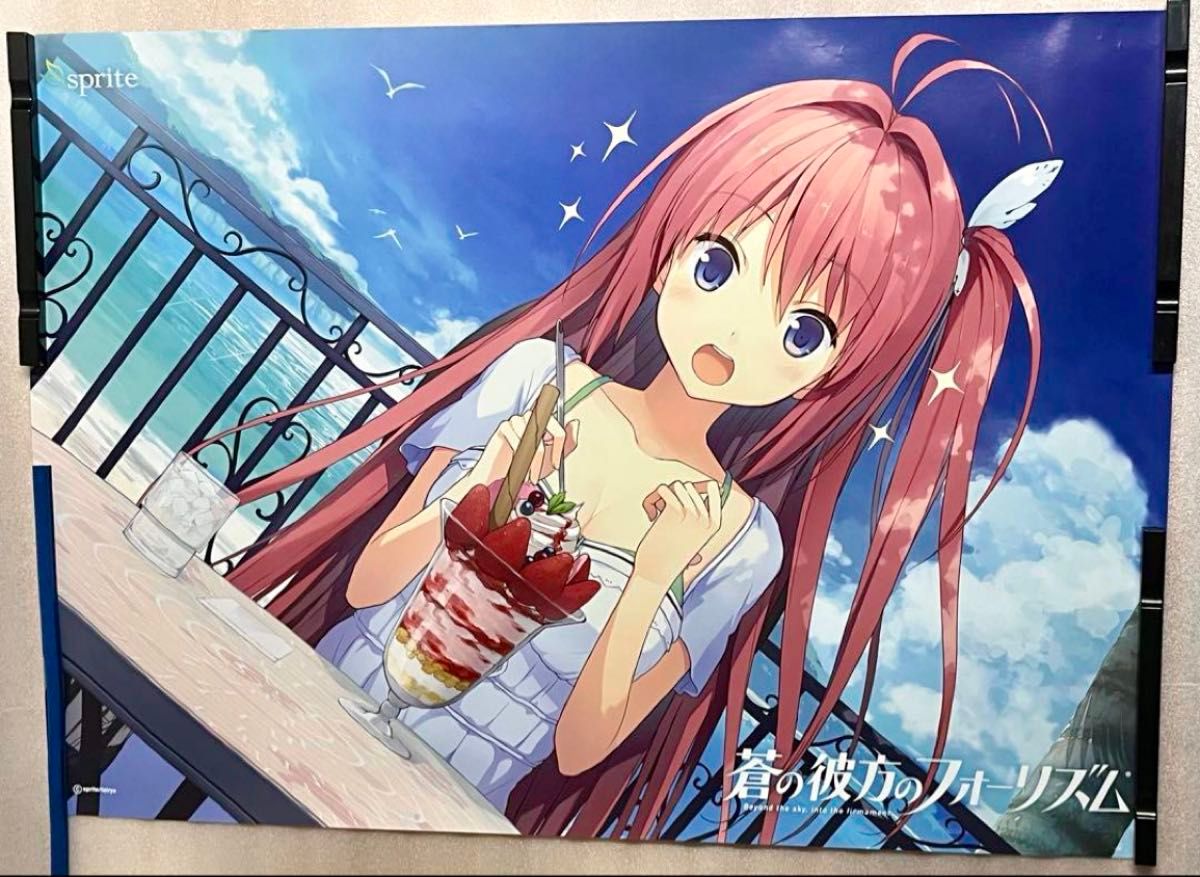 蒼の彼方のフォーリズム B2 ポスター 倉科明日香 未使用 4 あおかな