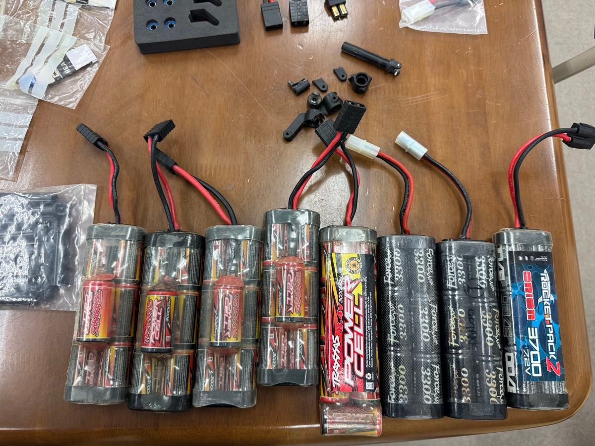 traxxasトラクサスRUSTLERvxlブラシレス2台パーツ多数アルミパーツ