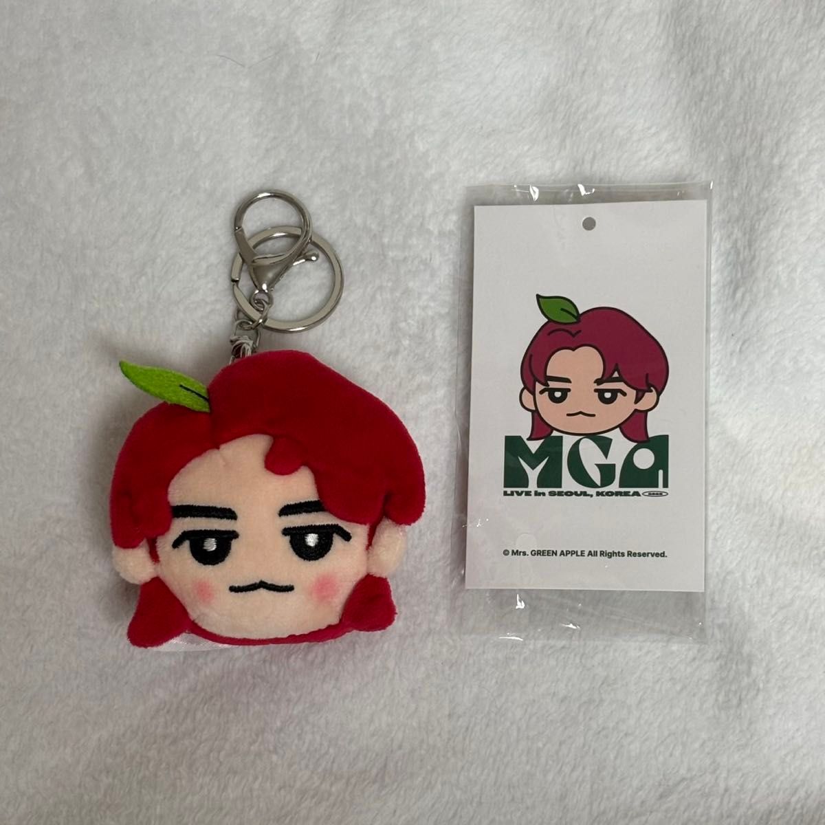 Mrs GREEN APPLE ミセス 韓国 ソウルコン ぬいぐるみキーリング 若井滉