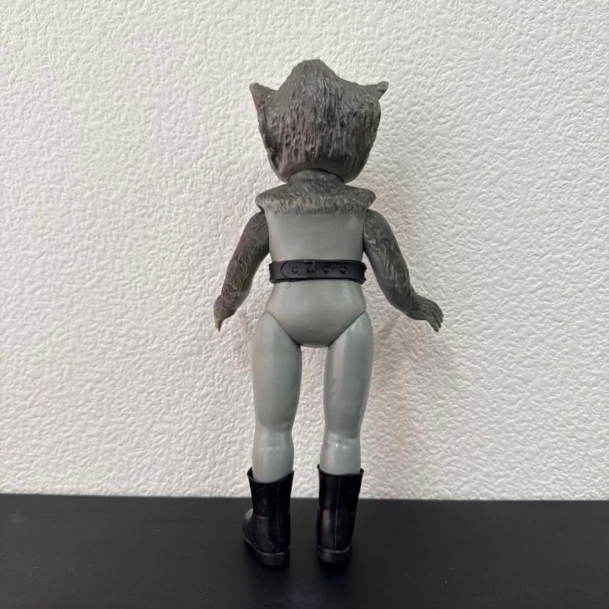 仮面ライダー 狼男 オオカミ男 旧バンダイ ミニソフビ ポピー ※下半分