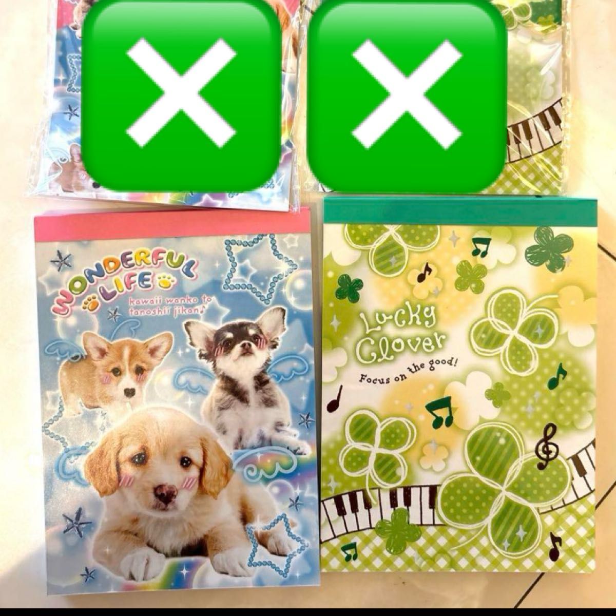 平成 レトロ ファンシー アニマル クローバー 大量 メモ帳 おまとめ