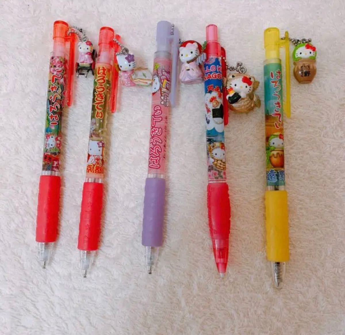 ご当地キティーボールペンシャーペンチャームハローキティ92本