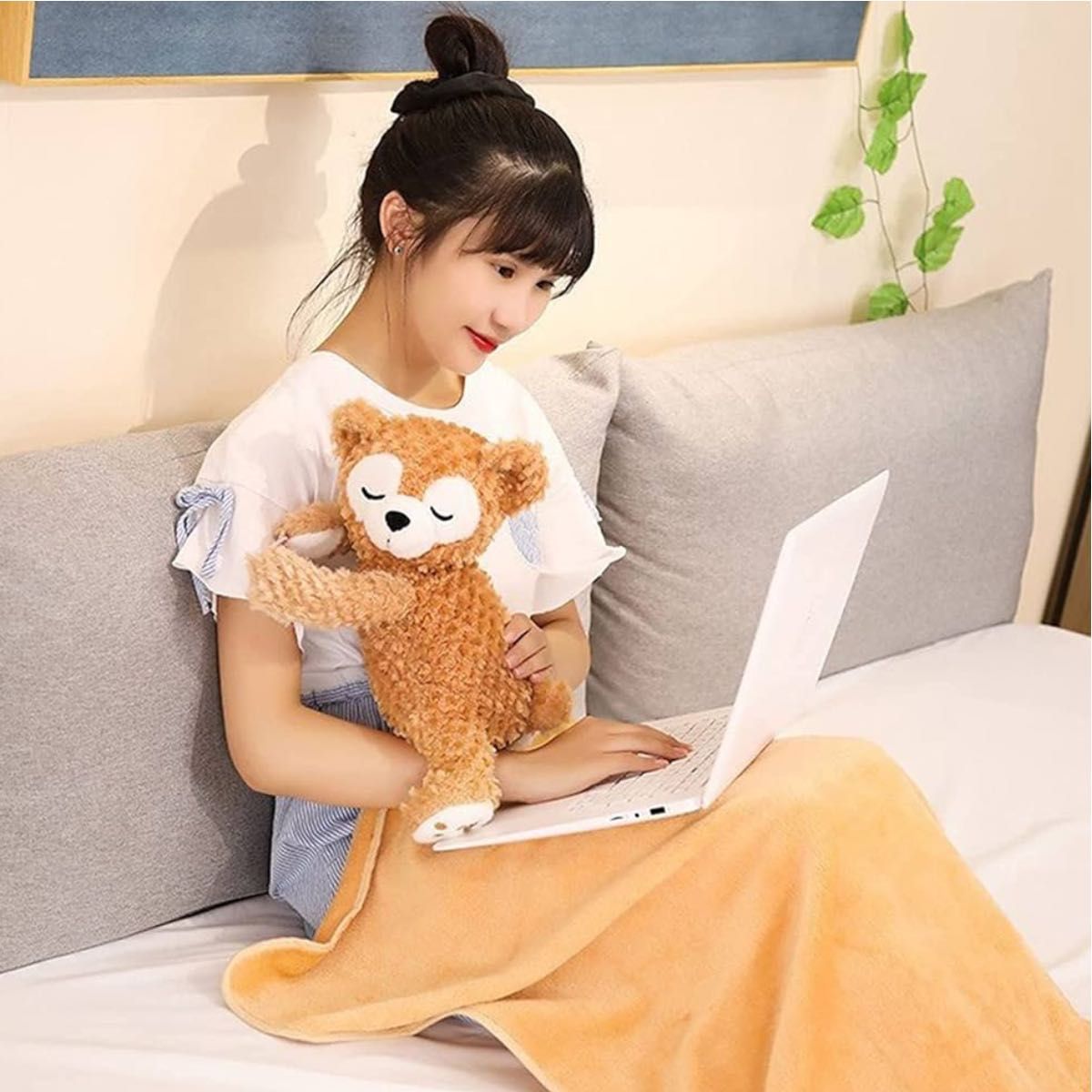 激レア】ディズニー シェリーメイ ぬいぐるみブランケット ディズニー