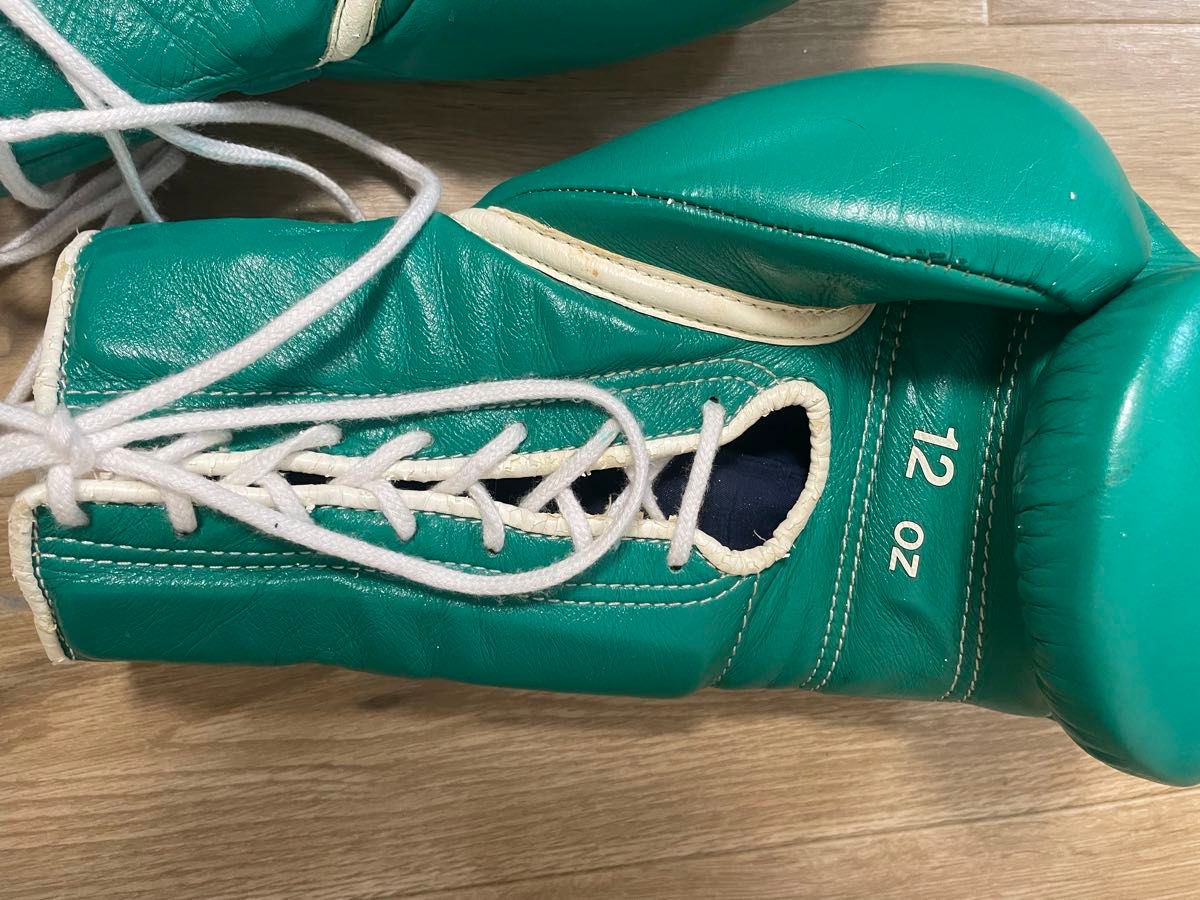 井上尚弥］Winning ボクシンググローブ 8 oz グリーン 井上尚弥