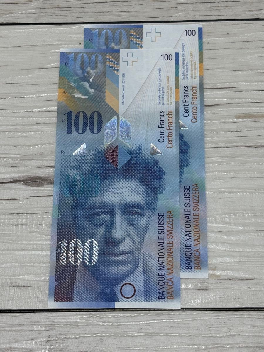 スイスフラン 200フラン分 旧紙幣｜Yahoo!フリマ（旧PayPayフリマ）