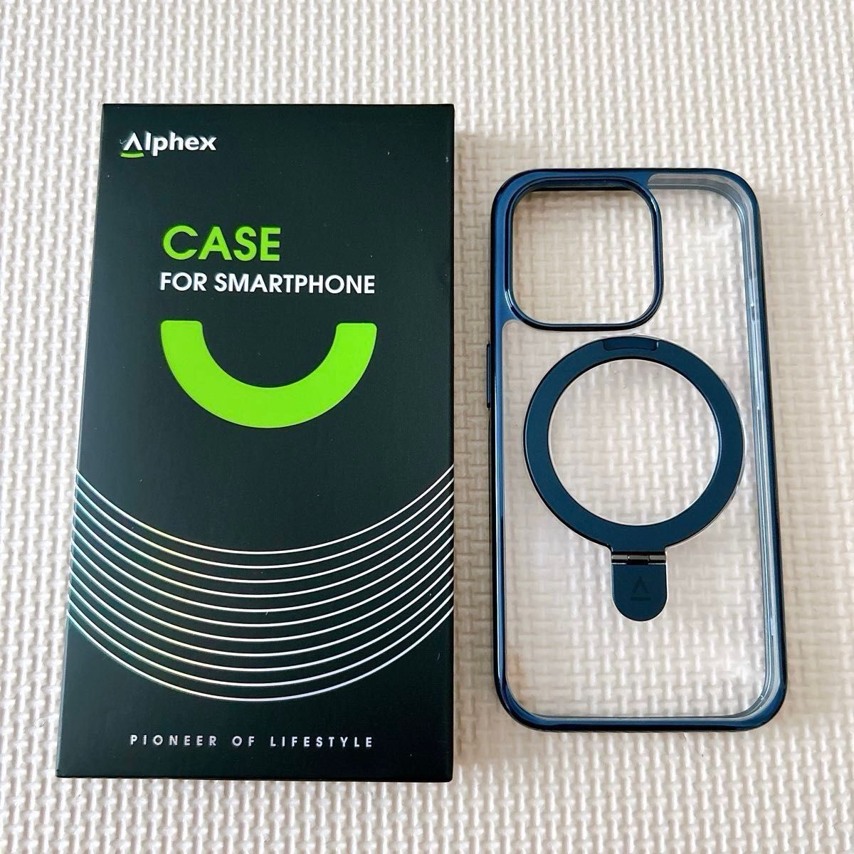 iPhone 15 Pro 用 ケース リング付き 角度調整 マグネット搭載｜Yahoo