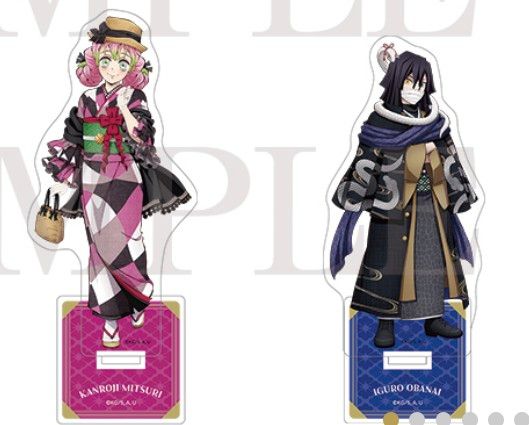 鬼滅の刃 アクリルスタンド 鬼滅の奏宴 横浜 甘露寺蜜璃 伊黒小芭内