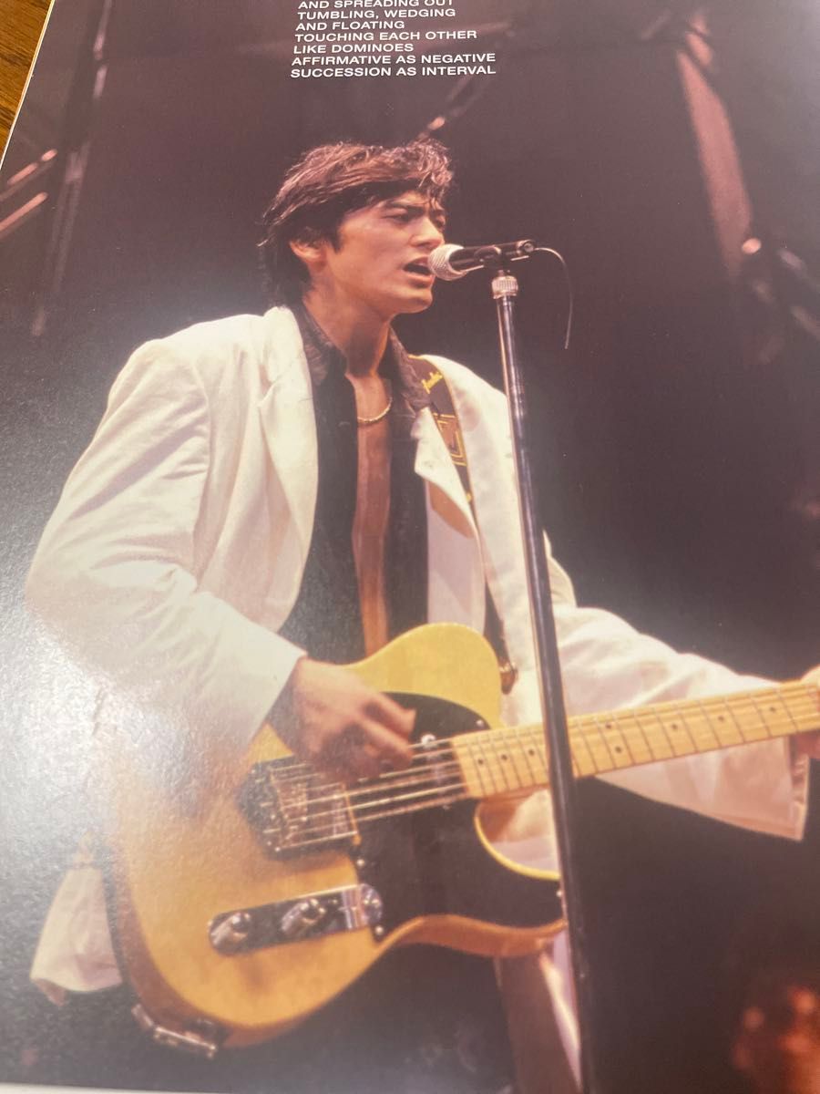 尾崎豊 復活 YOKOHAMA ARENA 1991 5 20 ライブパンフレット｜Yahoo