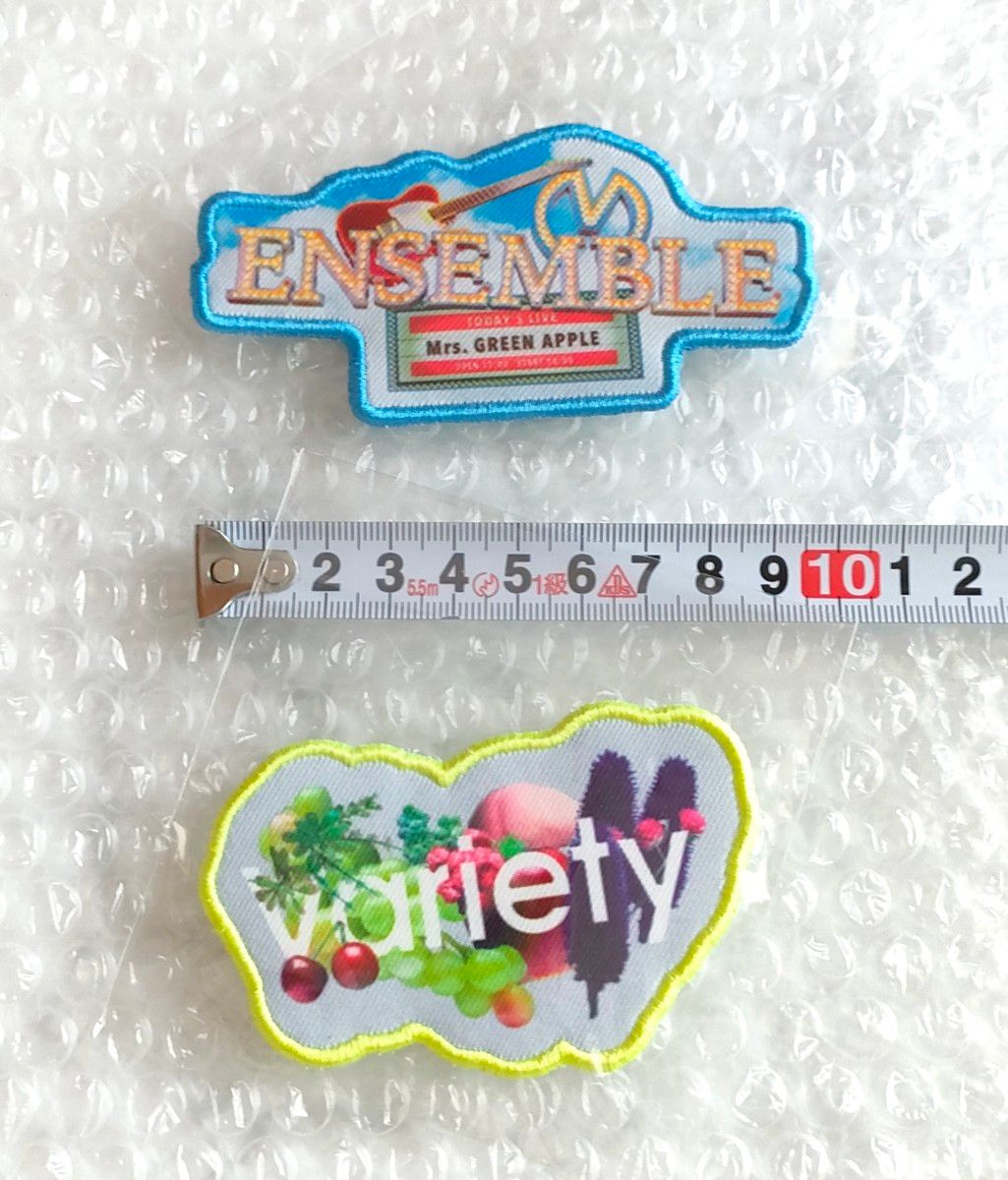 新品 6種］ワッペン「10」初回限定 グッズ ミセスグリーンアップル