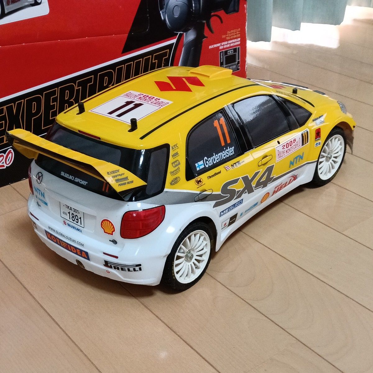 タミヤ ラジコン 1/10 XB SUZUKI SX4 WRC フルセット おまけ付き