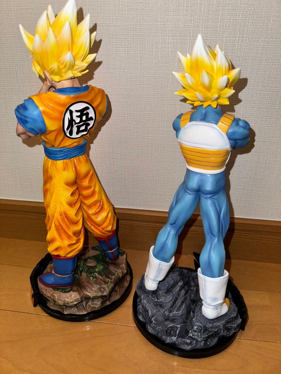 超希少、超美品】【コレクター放出品】超サイヤ人ベジータ&孫悟空