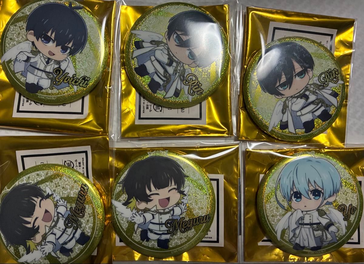 ブルーロック 潔世一 ファボテリア 缶バッジ 天使 悪魔 ブルーロック