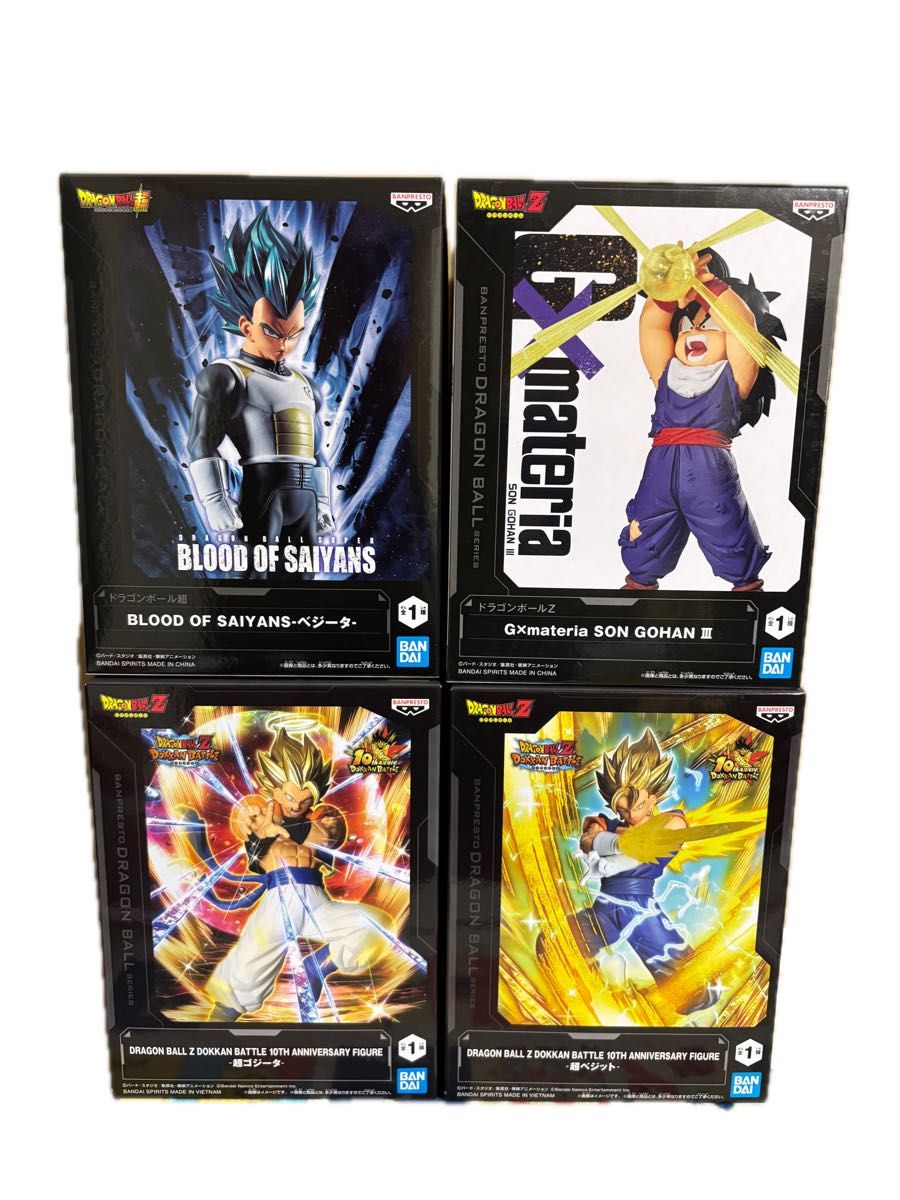 ドラゴンボールZ フィギュア36点セット 超ゴジータ×18点 超ベジット×18