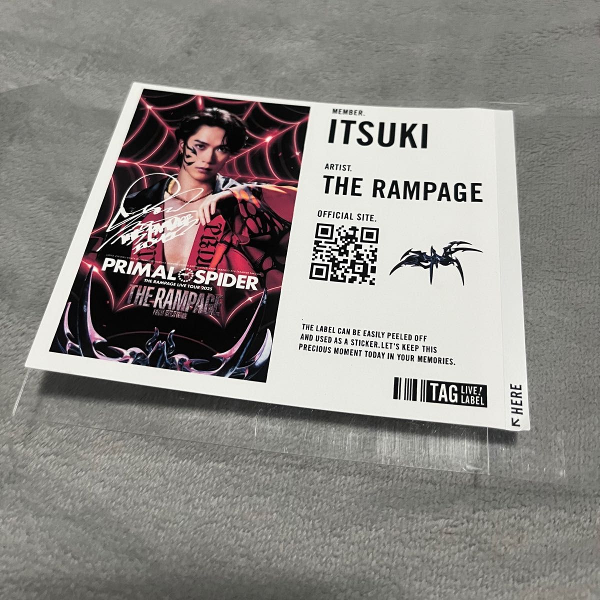 THE RAMPAGE ランペ 直筆サイン入りポスター 希少】THE RAMPAGE 全員