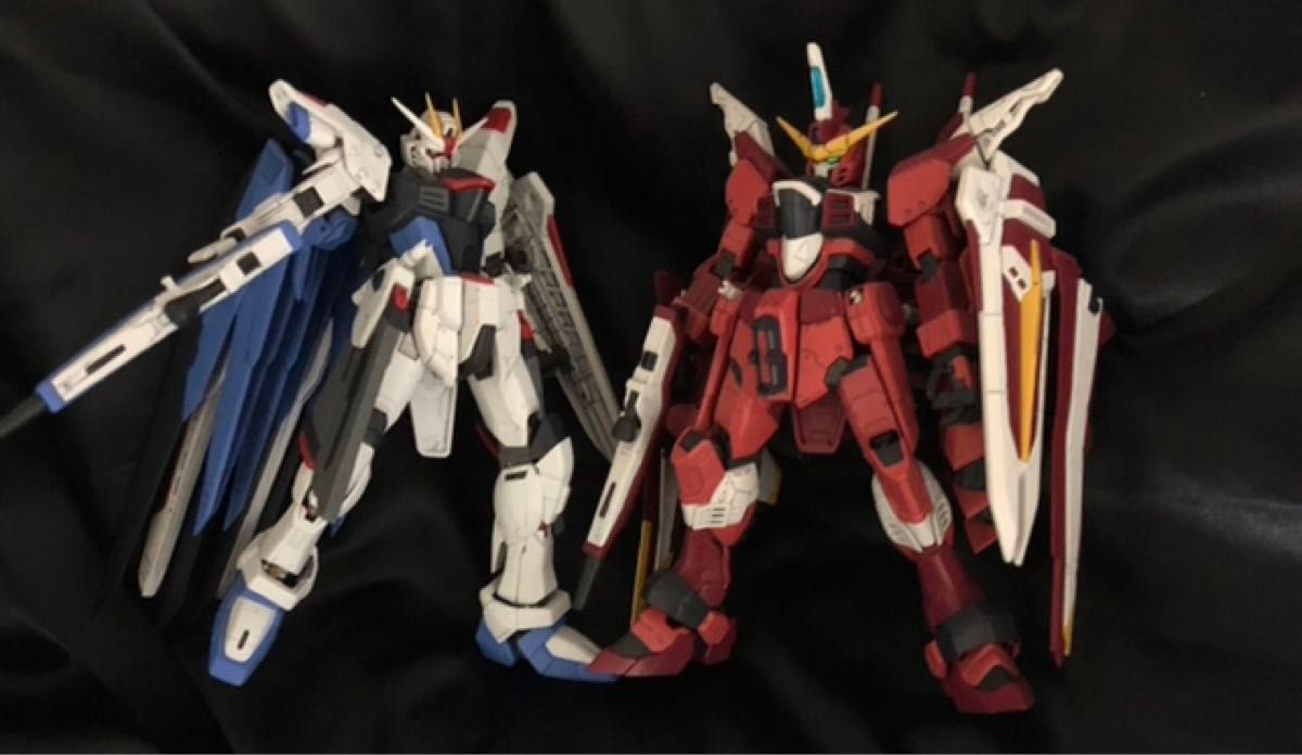 RG 1/144 フリーダムガンダム&ジャスティスガンダム Amazon.co.jp