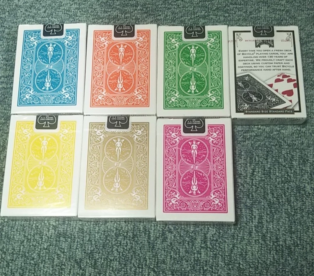 バイシクル BICYCLE トランプ 7色セット｜Yahoo!フリマ（旧PayPayフリマ）