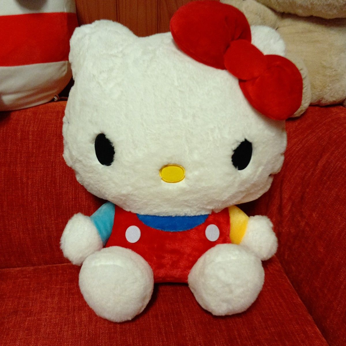 サンリオ ハローキティ BIGぬいぐるみ 平成レトロ非売品 当時物 大きい